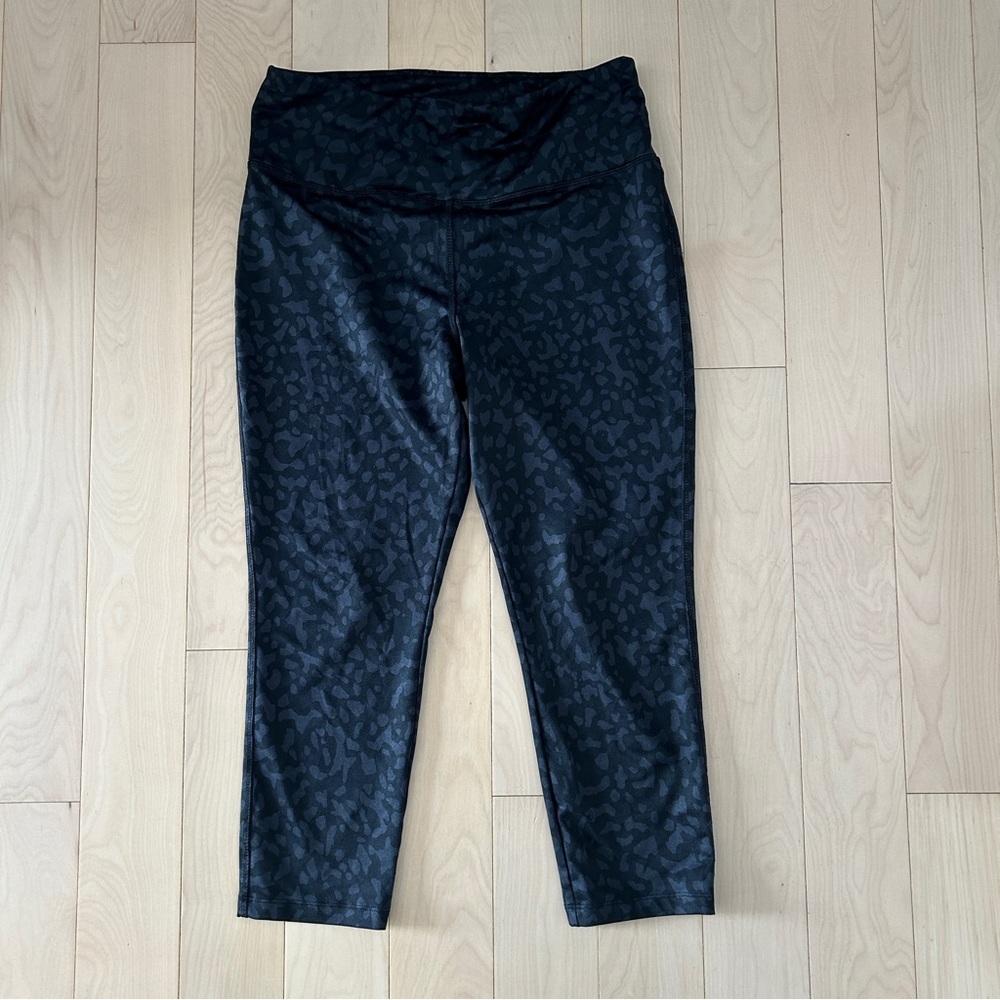 Dark Animal Print Legging Tights